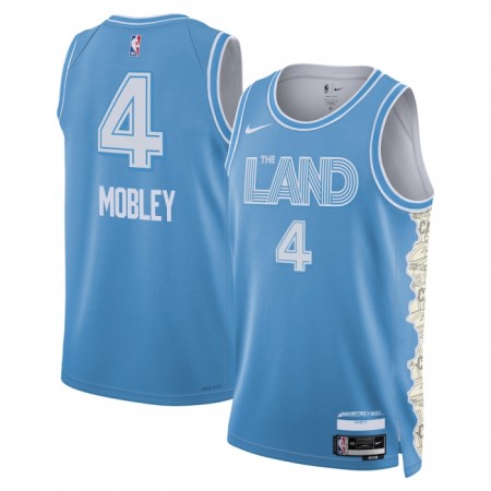 Dres Cleveland Cavaliers Evan Mobley Nike 2024-25 City Edition Plava Swingman